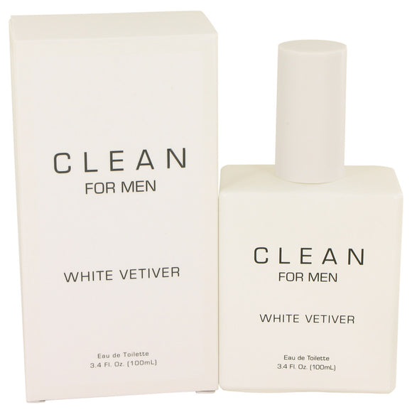 Clean White Vetiver by Clean Eau De Toilette Spray 3.4 oz for Men