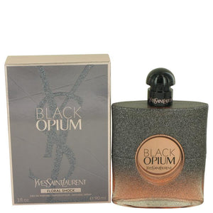 Black Opium Floral Shock by Yves Saint Laurent Eau De Parfum Spray 3 oz for Women - ParaFragrance