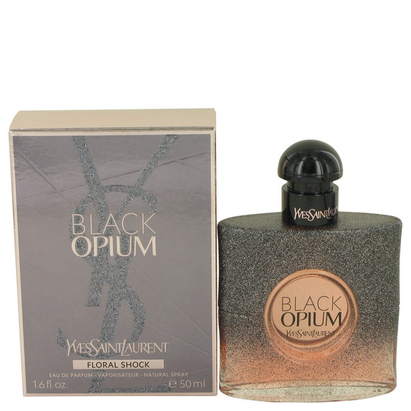 Black Opium Floral Shock by Yves Saint Laurent Eau De Parfum Spray 1.7 oz for Women