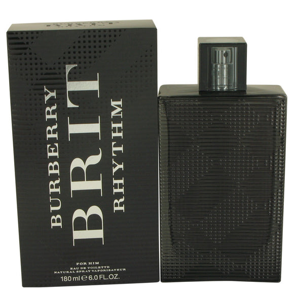 Burberry Brit Rhythm by Burberry Eau De Toilette Spray 6 oz for Men