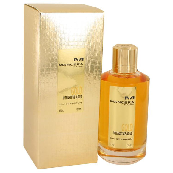 Mancera Intensitive Aoud Gold by Mancera Eau De Parfum Spray (Unisex) 4 oz for Women