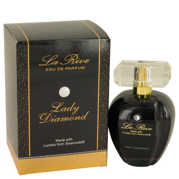 Lady Diamond by La Rive Eau De Parfum Spray 2.5 oz for Women