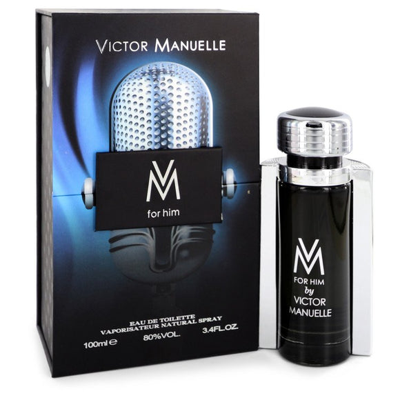 VM by Victor Manuelle Eau De Toilette Spray 3.4 oz for Men