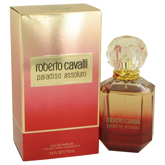 Roberto Cavalli Paradiso Assoluto by Roberto Cavalli Eau De Parfum Spray 2.5 oz for Women