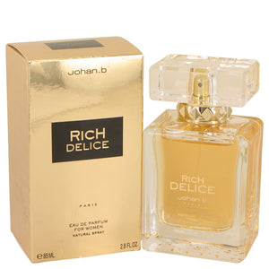Rich Delice by Johan B Eau De Parfum Spray 2.8 oz for Women
