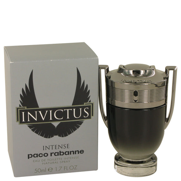 Invictus Intense by Paco Rabanne Eau De Toilette Spray 1.7 oz for Men