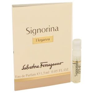 Signorina Eleganza by Salvatore Ferragamo Vial (sample) .05 oz for Women