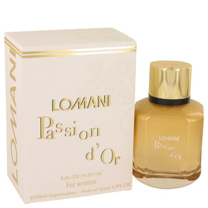 Lomani Passion D'or by Lomani Eau De Parfum Spray 3.3 oz for Women