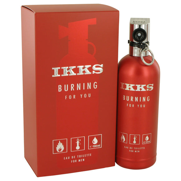 Burning For You by Ikks Eau De Toilette Spray 3.3 oz for Men