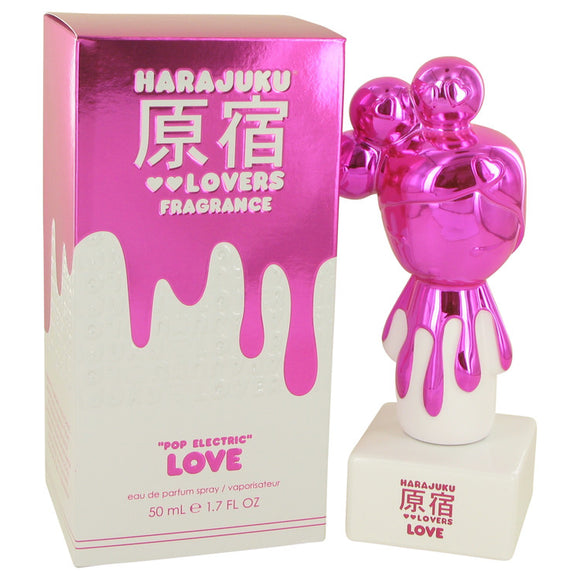 Harajuku Lovers Pop Electric Love by Gwen Stefani Eau De Parfum Spray 1.7 oz for Women