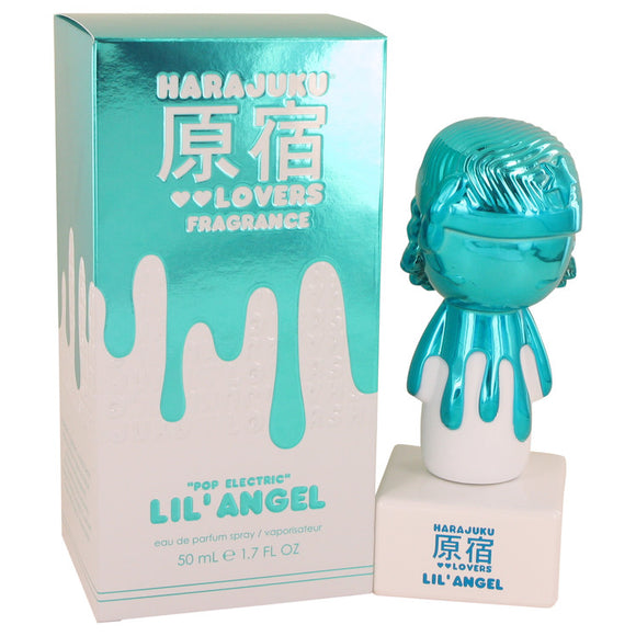 Harajuku Lovers Pop Electric Lil' Angel by Gwen Stefani Eau De Parfum Spray 1.7 oz for Women