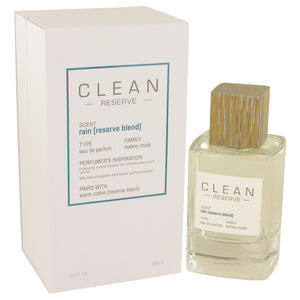 Clean Rain Reserve Blend by Clean Eau De Parfum Spray 3.4 oz for Women