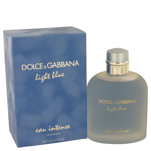 Light Blue Eau Intense by Dolce & Gabbana Eau De Parfum Spray 6.7 oz for Men