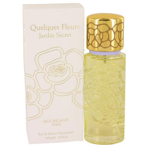 Quelques Fleurs Jardin Secret by Houbigant Eau De Parfum Spray 3.4 oz for Women - ParaFragrance