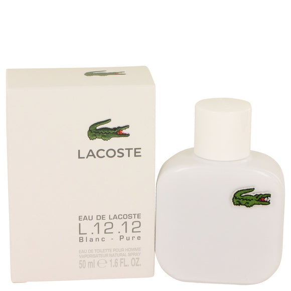 Lacoste Eau De Lacoste L.12.12 Blanc by Lacoste Eau De Toilette Spray 1.6 oz for Men