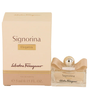 Signorina Eleganza by Salvatore Ferragamo Mini EDP .15 oz for Women
