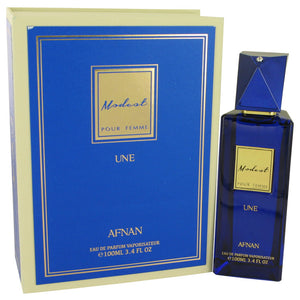Modest Pour Femme Une by Afnan Eau De Parfum Spray 3.4 oz for Women