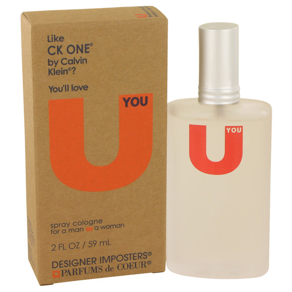 Designer Imposters U You by Parfums De Coeur Cologne Spray (Unisex) 2 oz for Women