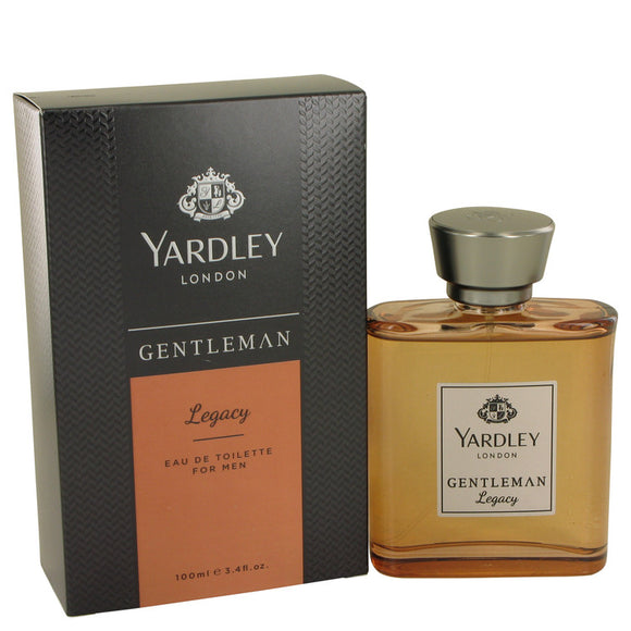 Yardley Gentleman Legacy by Yardley London Eau De Toilette Spray 3.4 oz for Men