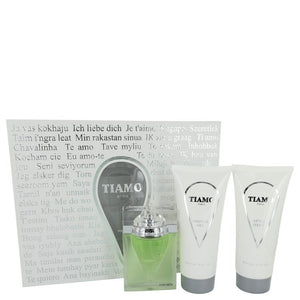 Tiamo by Parfum Blaze Gift Set -- 3.4 oz Eau De Parfum Spray + 6.8 oz After Shave + 6.8 oz Shower Gel for Men