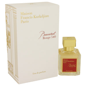 Baccarat Rouge 540 by Maison Francis Kurkdjian Eau De Parfum Spray 2.4 oz for Women - ParaFragrance