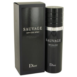 Sauvage Very Cool by Christian Dior Eau De Toilette Spray 3.4 oz for Men - ParaFragrance