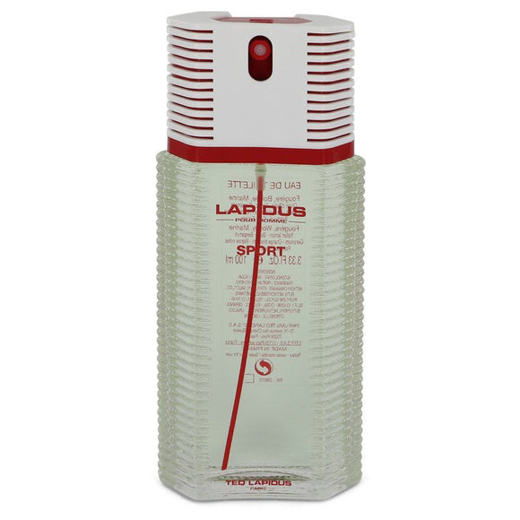 Lapidus Pour Homme Sport by Lapidus Eau De Toilette Spray (Tester) 3.33 oz for Men