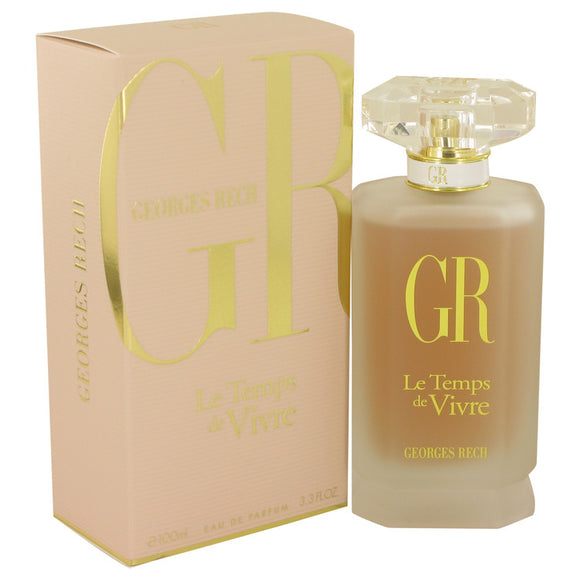 Le Temps De Vivre by Georges Rech Eau De Parfum Spray 3.3 oz for Women
