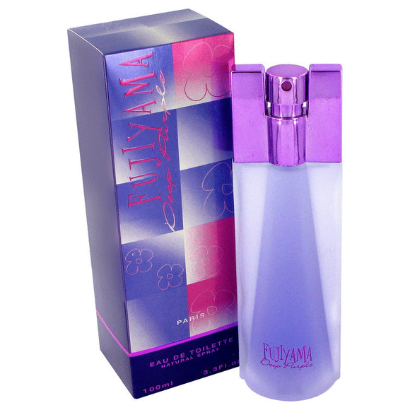 Fujiyama Deep Purple by Succes De Paris Eau De Parfum Spray (unboxed) 3.4 oz for Women