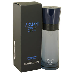 Armani Code Colonia by Giorgio Armani Eau De Toilette Spray 2.5 oz for Men
