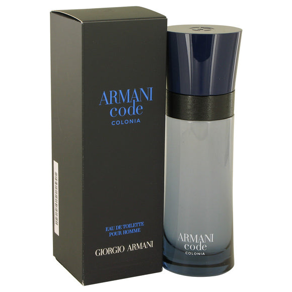 Armani Code Colonia by Giorgio Armani Eau De Toilette Spray 2.5 oz for Men