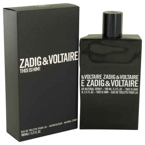 This is Him by Zadig & Voltaire Eau De Toilette Spray 3.4 oz for Men - ParaFragrance