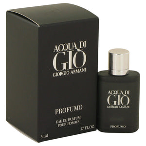 Acqua Di Gio Profumo by Giorgio Armani Mini EDP .17 oz for Men