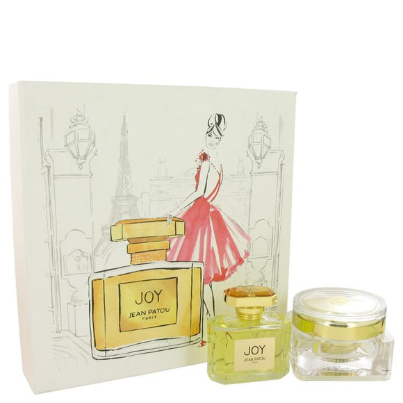 JOY by Jean Patou Gift Set -- 2.5 oz Eau De Parfum Spray + 3.4 oz Body Cream for Women