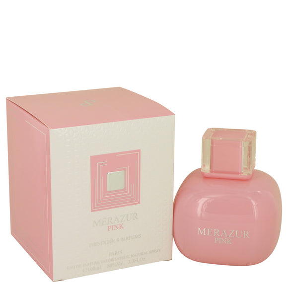 Merazur Pink by Merazur Eau De Parfum Spray 3.3 oz for Women