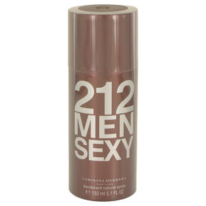 212 Sexy by Carolina Herrera Deodorant Spray 5.1 oz for Men