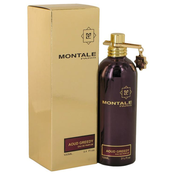 Montale Aoud Greedy by Montale Eau De Parfum Spray (Unisex) 3.4 oz for Women - ParaFragrance