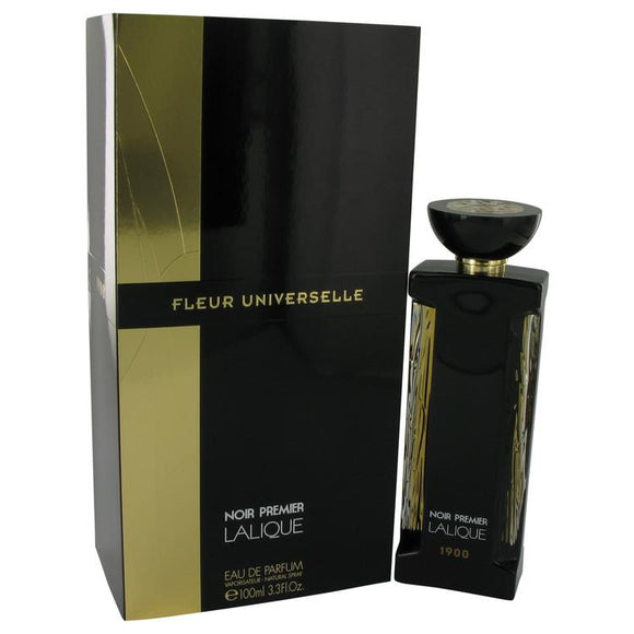 Lalique Fleur Universelle Noir Premier by Lalique Eau De Parfum Spray (Unisex) 3.3 oz for Women - ParaFragrance