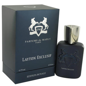 Layton Exclusif by Parfums De Marly Eau De Parfum Spray 2.5 oz for Men - ParaFragrance