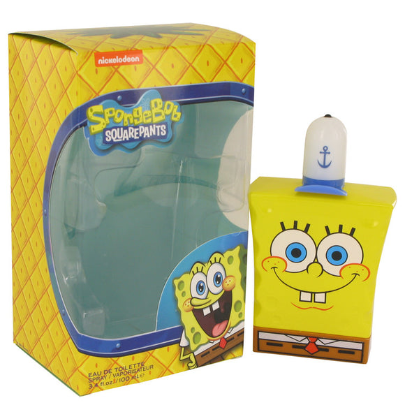 Spongebob Squarepants by Nickelodeon Eau De Toilette Spray (New Packaging) 3.4 oz for Men
