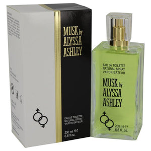 Alyssa Ashley Musk by Houbigant Eau De Toilette Spray 6.8 oz for Women - ParaFragrance