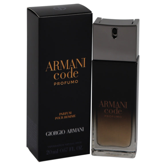 Armani Code Profumo by Giorgio Armani Eau De Parfum Spray .67 oz for Men
