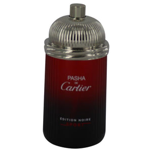Pasha De Cartier Noire Sport by Cartier Eau De Toilette Spray (Tester) 3.3 oz for Men - ParaFragrance