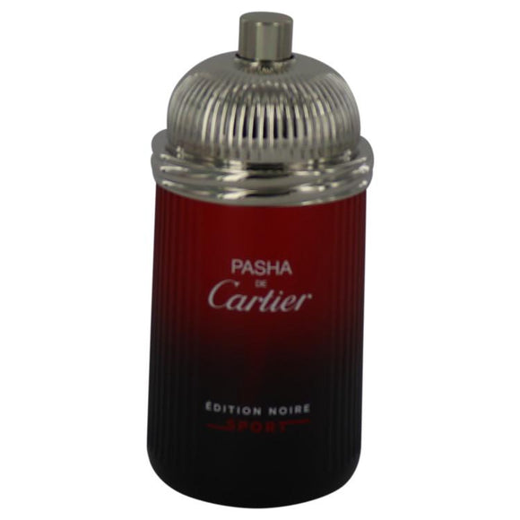 Pasha De Cartier Noire Sport by Cartier Eau De Toilette Spray (Tester) 3.3 oz for Men