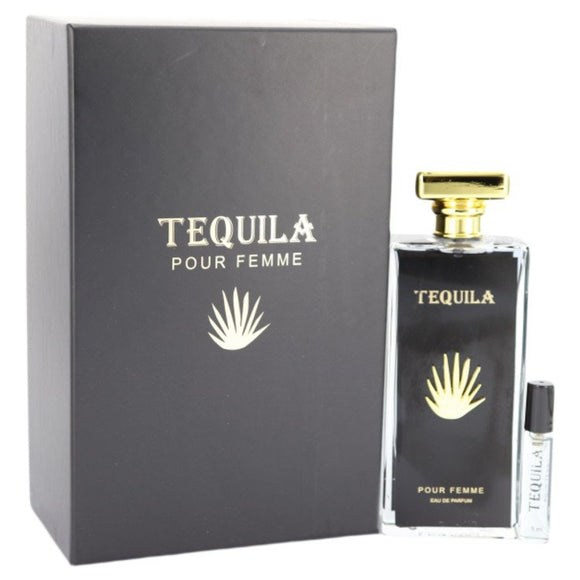 Tequila Pour Femme by Tequila Eau De Parfum Spray with Free Mini .17 oz EDP 3.3 oz for Women