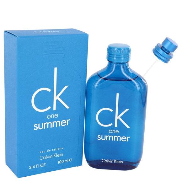 CK ONE Summer by Calvin Klein Eau De Toilette Spray (2018 Unisex) 3.4 oz for Men