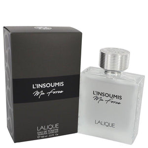 L'Insoumis Ma Force by Lalique Eau De Toilette Spray 3.3 oz for Men - ParaFragrance
