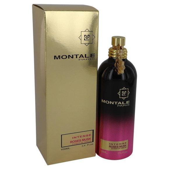 Montale Intense Roses Musk by Montale Extract De Parfum Spray 3.4 oz for Women - ParaFragrance