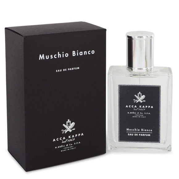 Muschio Bianco (White Musk-Moss) by Acca Kappa Eau De Parfum Spray (Unisex) 3.3 oz for Women