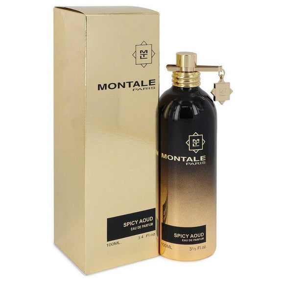Montale Spicy Aoud by Montale Eau De Parfum Spray (Unisex) 3.4 oz for Women - ParaFragrance